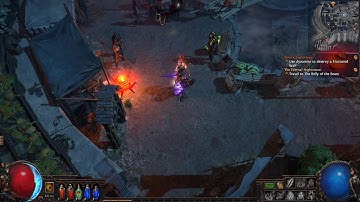 [PL] Path of Exile - Act IV - Witch Necromancer - First time PoE