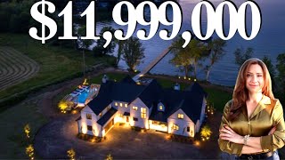 Inside $11.999 MILLION 36 Acre Estate On Muskoka's Lake Rosseau