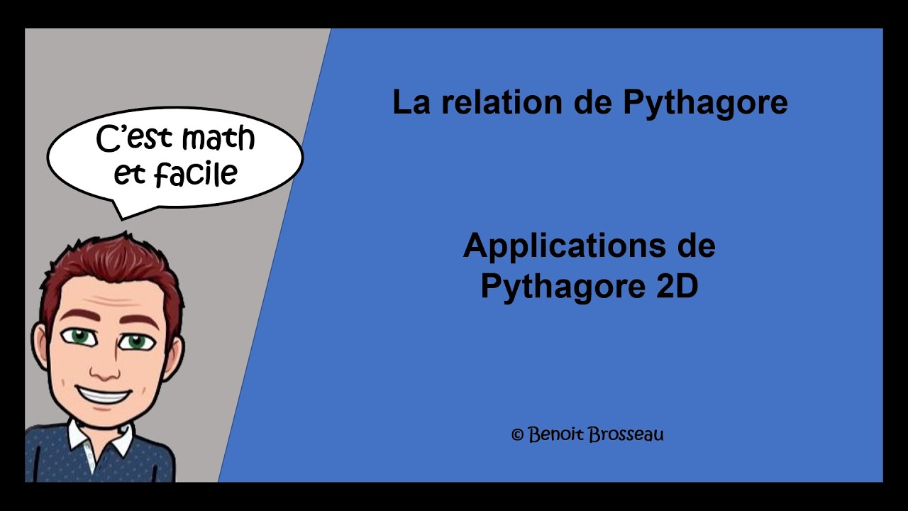 Applications de Pythagore 2D