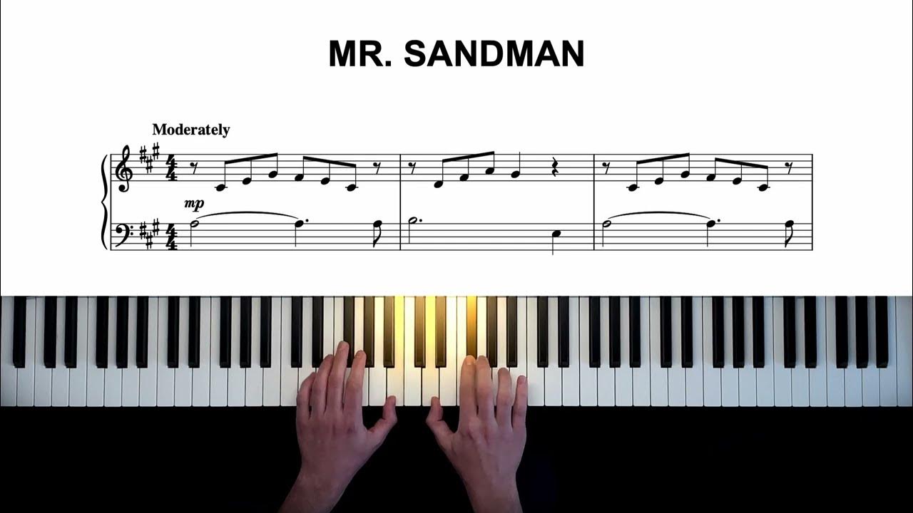 Mister Sandman обложка. SYML Mr. Sandman текст. Enter Sandman на пианино по табам. SYML - Mr. Sandman (Andrew LEBLANC Remix).