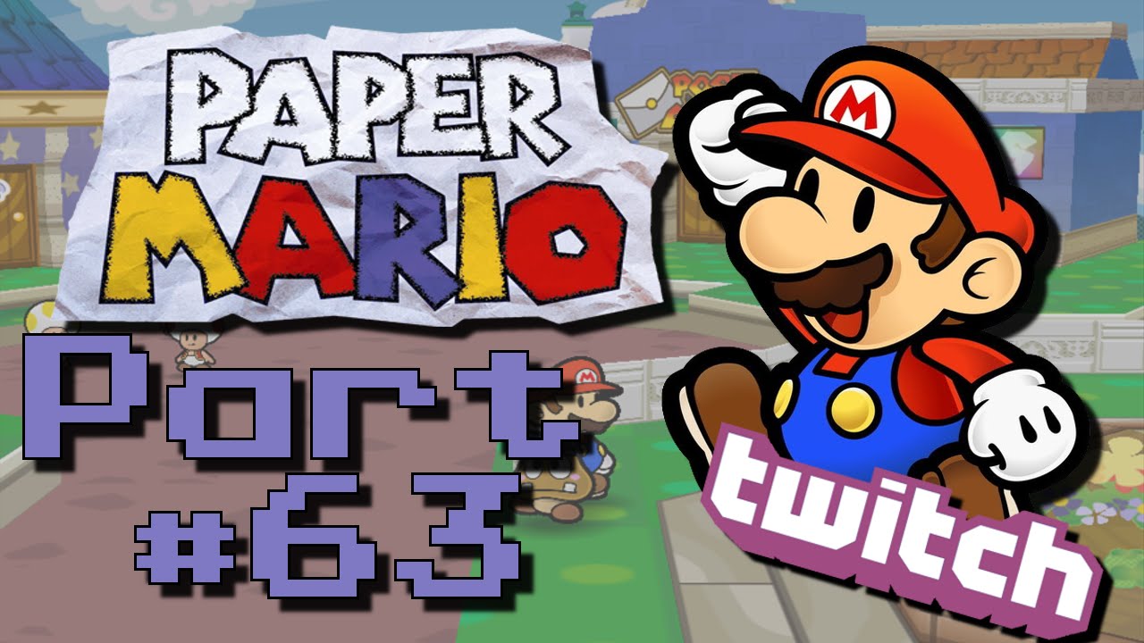 Paper Mario Part 63 Into the Volcano YouTube