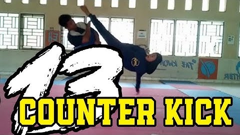 13 KICK COUNTER ATTACK IN CLOSED STANCE