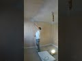 Mist Coating New Plaster Using an Airless Paint Sprayer