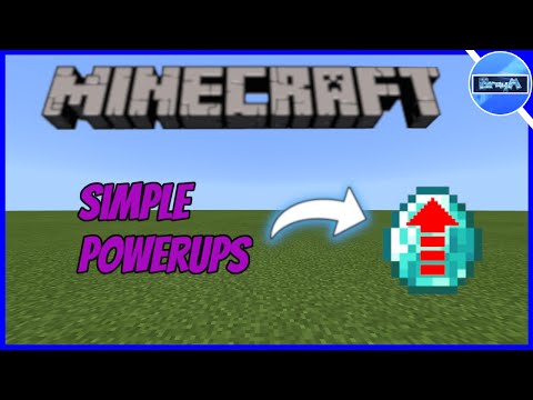 Simple Power Ups In Minecraft Using Commands | Xbox One, PS4, Windows 10, MCPE