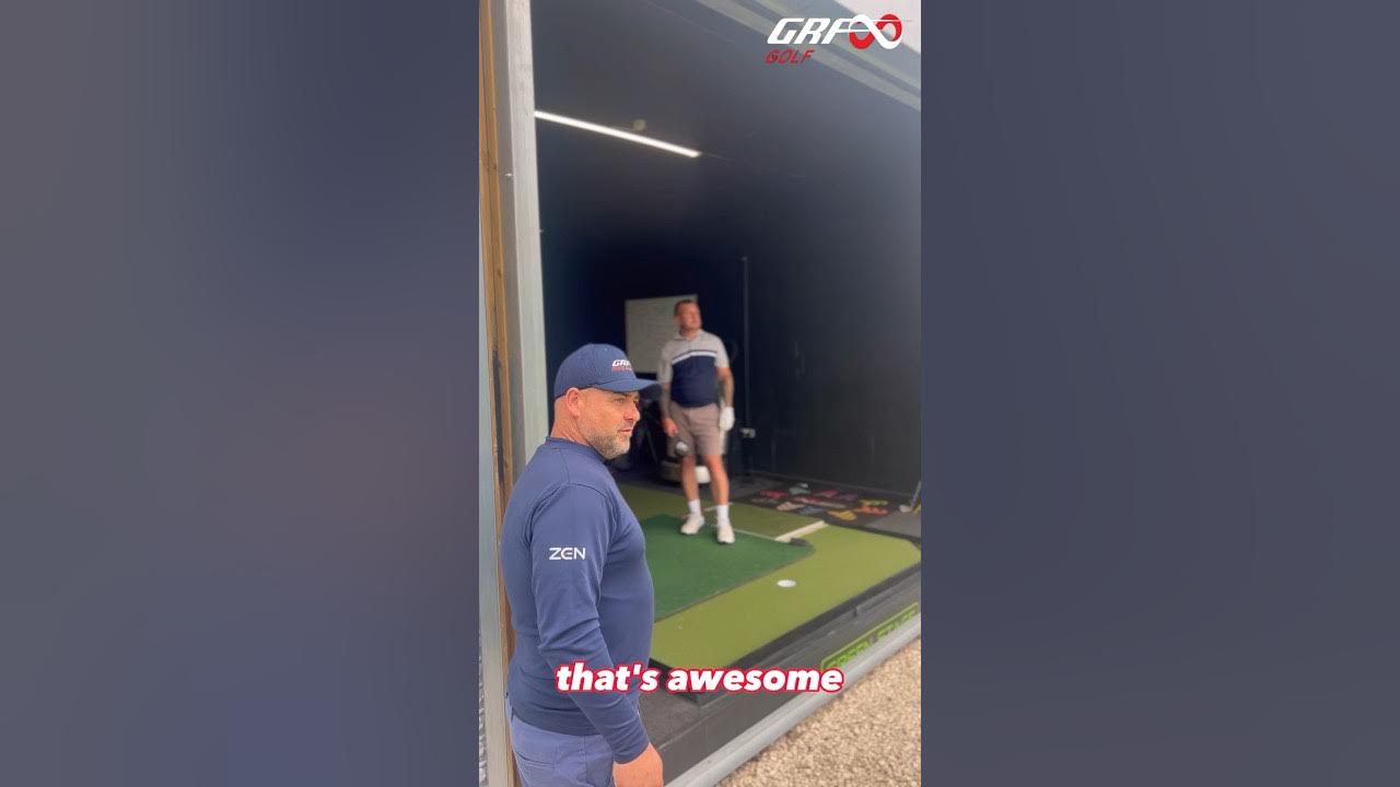 Starting to hit draws with his driver. When he used to hit