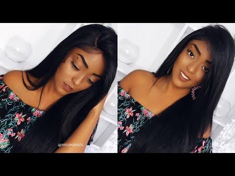 Peruca Lace Wig Bella Hair Invisbile Part