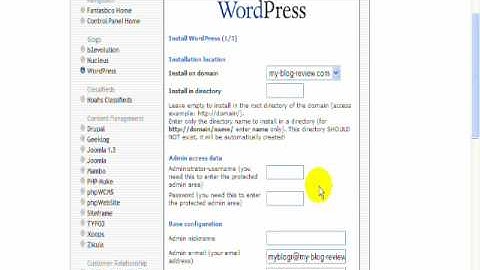 Wordpress Auto Setup