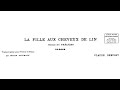 La Fille au Cheveux de Lin - Claude Debussy || Arr. for Violin and Piano (Score Video)