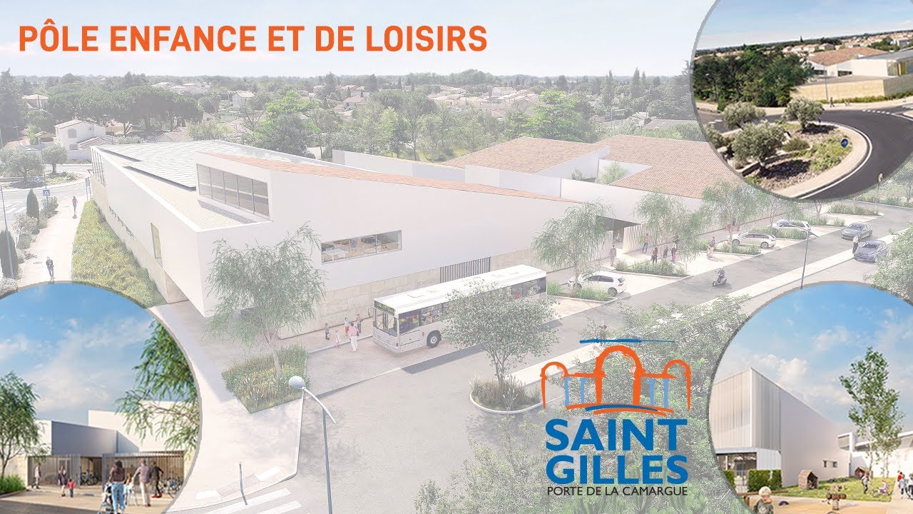 Pôle enfance et de loisirs Saint Gilles du Gard - YouTube