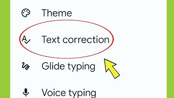 Google Keyboard | Text Correction Settings