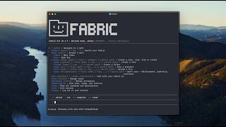 Fabric CLI — your whole knowledge base from the terminal.