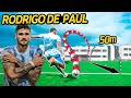 Rodrigo de paul knuckleball vs goalkeeper 50m away
