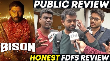 🔥பைசன் பொது விமர்சனம் | துருவ் | மாரி செல்வராஜ் | பைசன் திரைப்பட விமர்சனம்