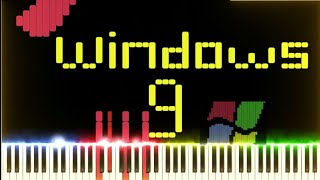 All Windows Logos on Piano - DARK Midi