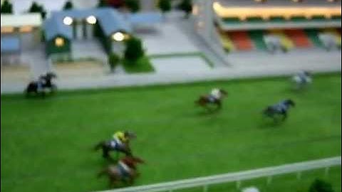K&A Models - Architectural Model - Horse Racing Dynamic Effect 01