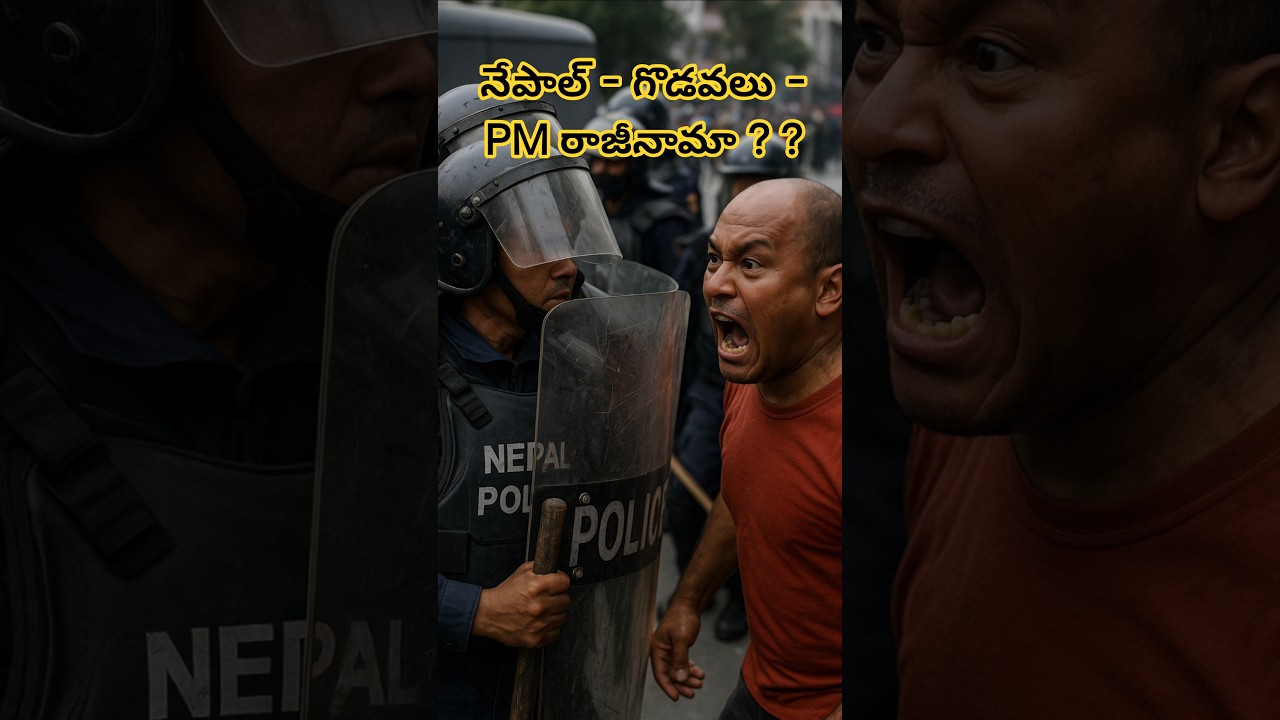 నేపాల్ - గొడవలు - pm రాజీనామా 