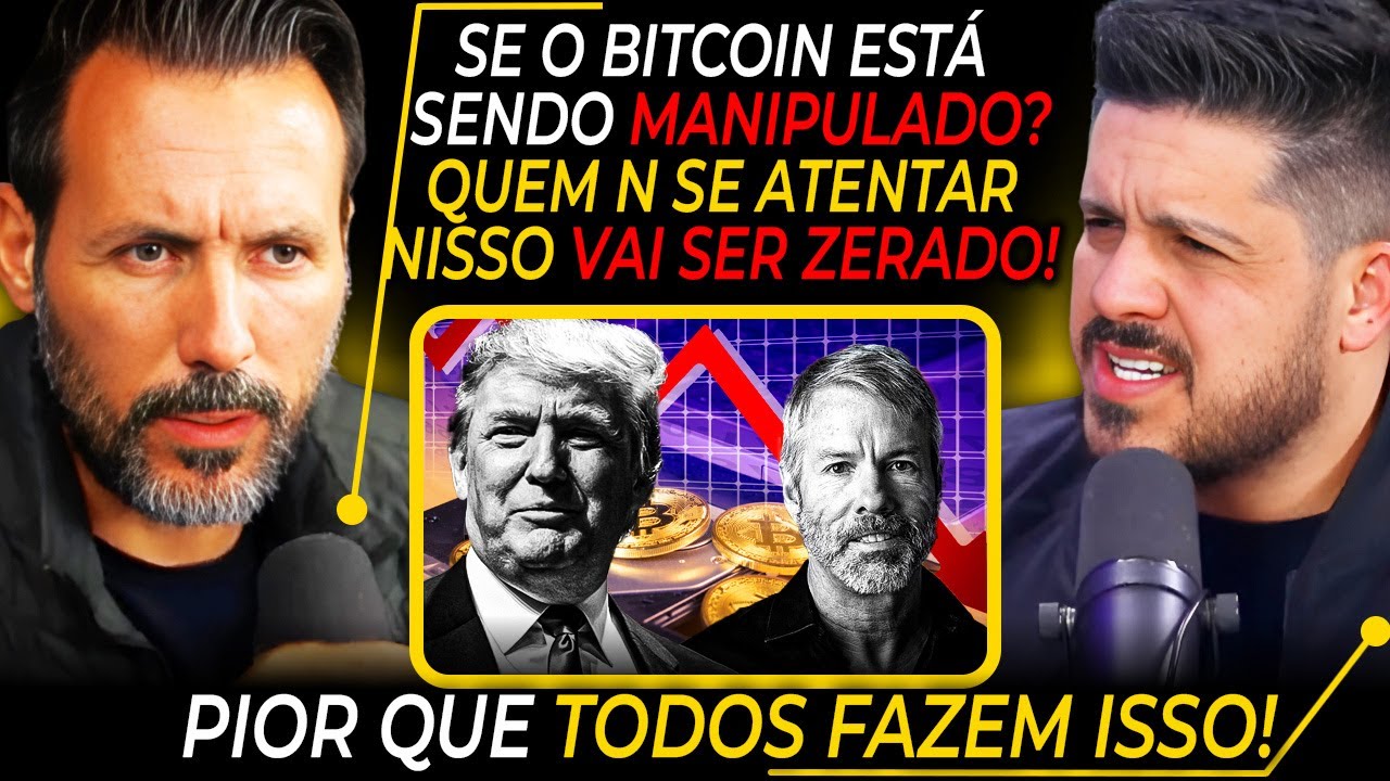 FIM DO BITCOIN? MANIPULAÇÃO EM JOGO? Com BITNADA & MARCELLO PAZ