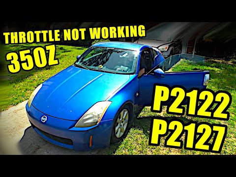 P2122 P2127 Code Fix - 350z Throttle Not Working