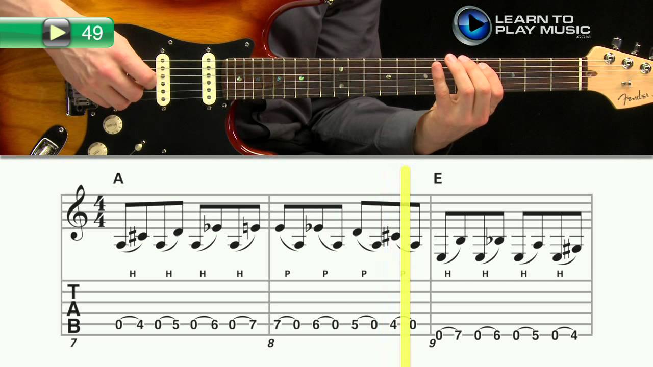 Ex049 Progressive Lead Guitar Method YouTube