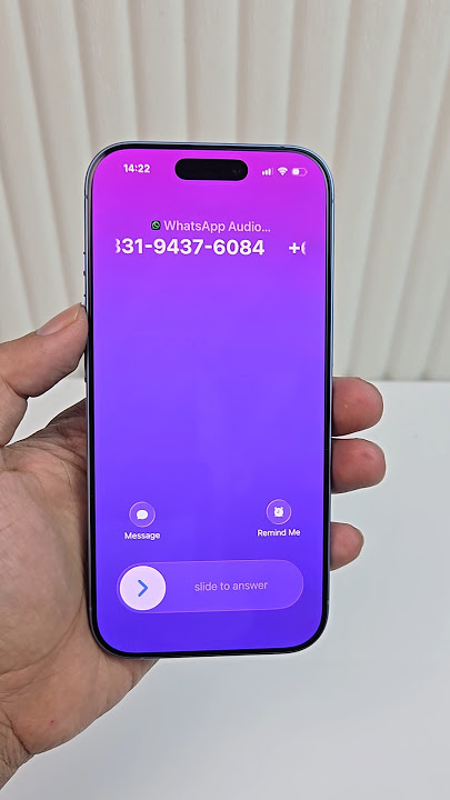 iphone 17 whatsapp incoming call