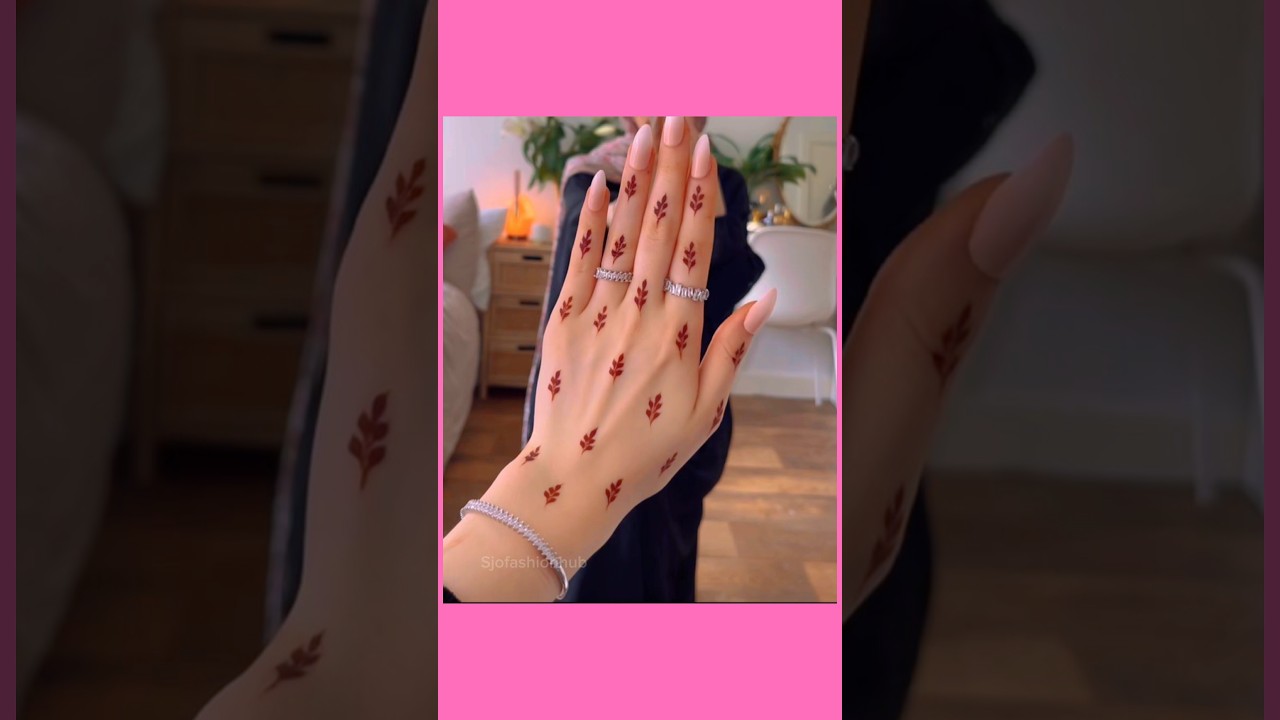 Latest Simple Mehndi Designs 2024||Easy Mehndi Ideas||