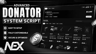 Donator System | Advanced FiveM Script | NEX.dev