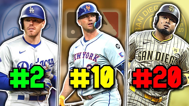 Ranking All 30 First Basemen for 2025 (using statistics)