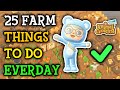 25 ways to build a farm in animal crossing new horizons