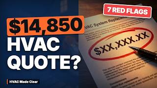 7 HVAC Quote Red Flags That Cost Thousands (2026)