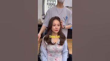 Cắt tóc sóng lơi Hàn Quốc , tóc layer Hàn , nhuộm nâu Tây 8.322 Caitu HD , tóc đẹp cùng MPT 2916