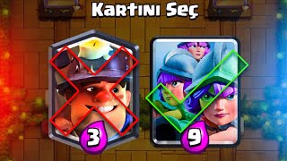 HASARI ÇOK KARTI SEÇMEK!!