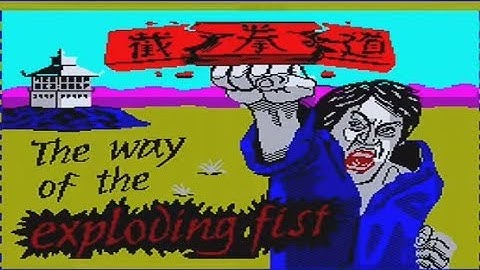 The Way Of The Exploding Fist - ZX Spectrum Vs Commodore 64