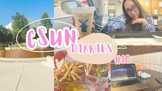 CSUN Diaries #10  | we're almost at the end