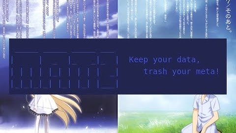 Using mat2 to Remove Metadata From Files