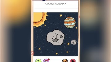 Brain Test All Star Level 56 |Where Is Earth?| Walkthrough Solutions