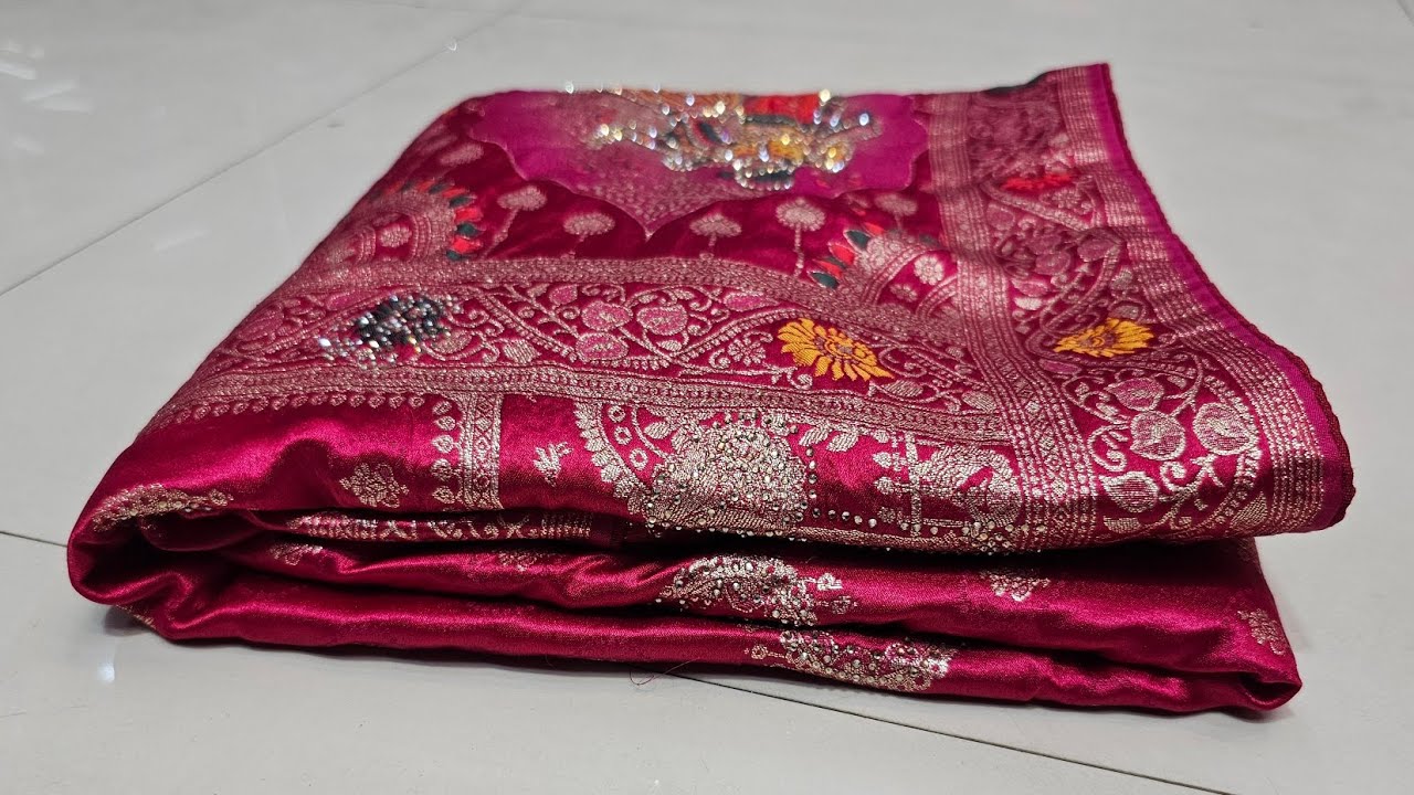 🔥न्यू मीनाकारी सिल्क साड़ी🔥minakari silk# 9313419498#latest sarees#fancy sarees#new saree update 