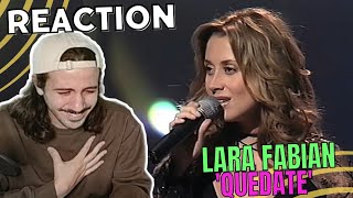 Reaction Lara Fabian - Quédate (Live) Sublime interpretación! (SUBTITLED)