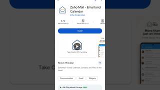 Zoho Mail App Download Kaise Kare