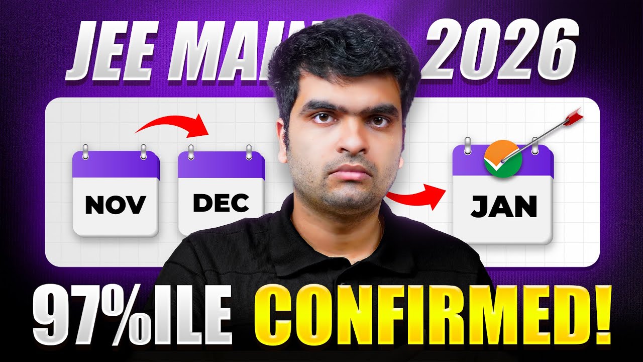 MASTER STRATEGY To CRACK JEE Main 2026 🔥 - YouTube