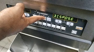 Frymaster M2000 LOV filtering