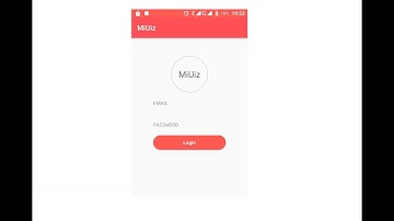 Android Login UI Material Design