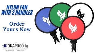 Graphco Line The Nylon Fan With 2 Handles