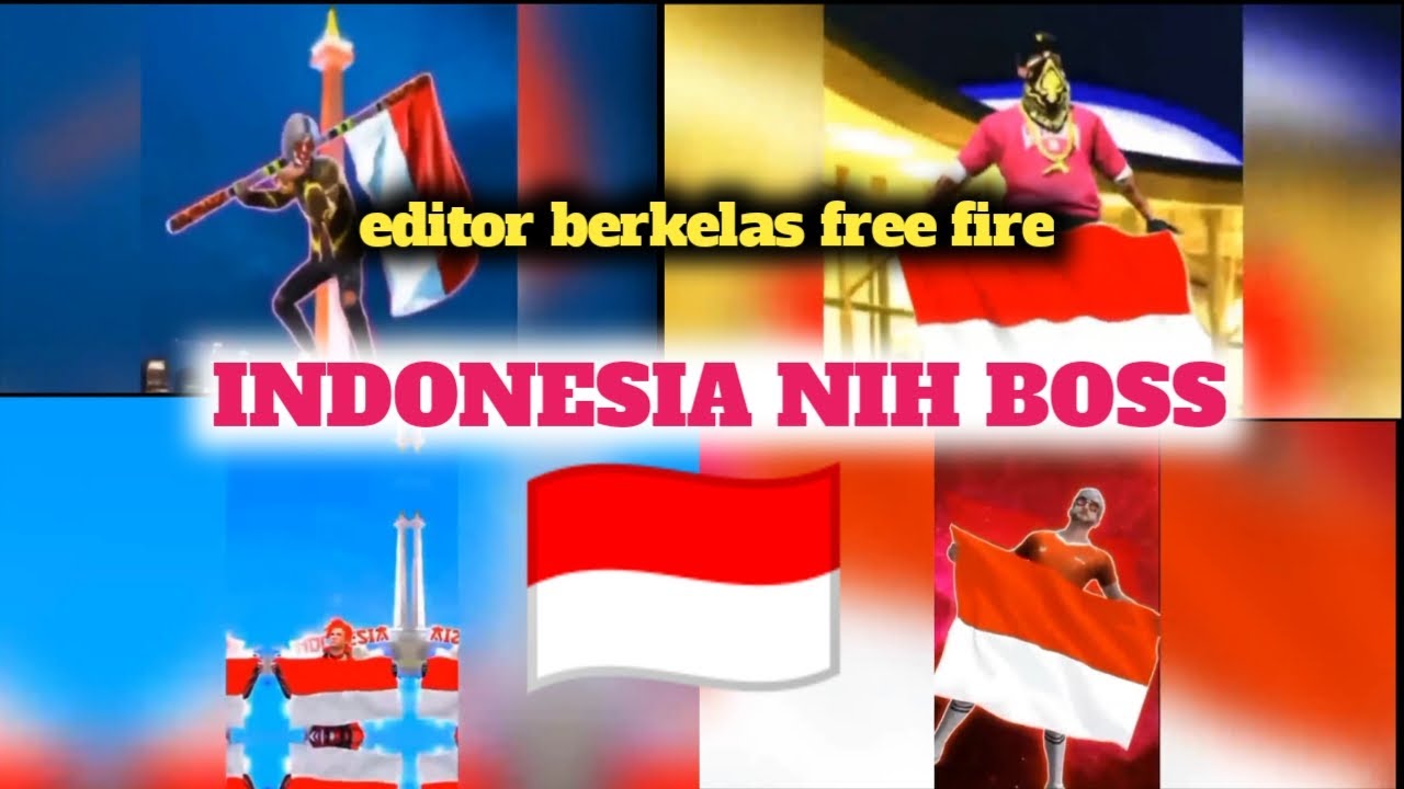 Editor Berkelas Ff Tiktok Free Fire Viral Pegang Bendera Indonesia Youtube