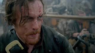 "Black Sails": Why shooting a man-of-war in the ass with your weaker ship is not a good idea. screenshot 4