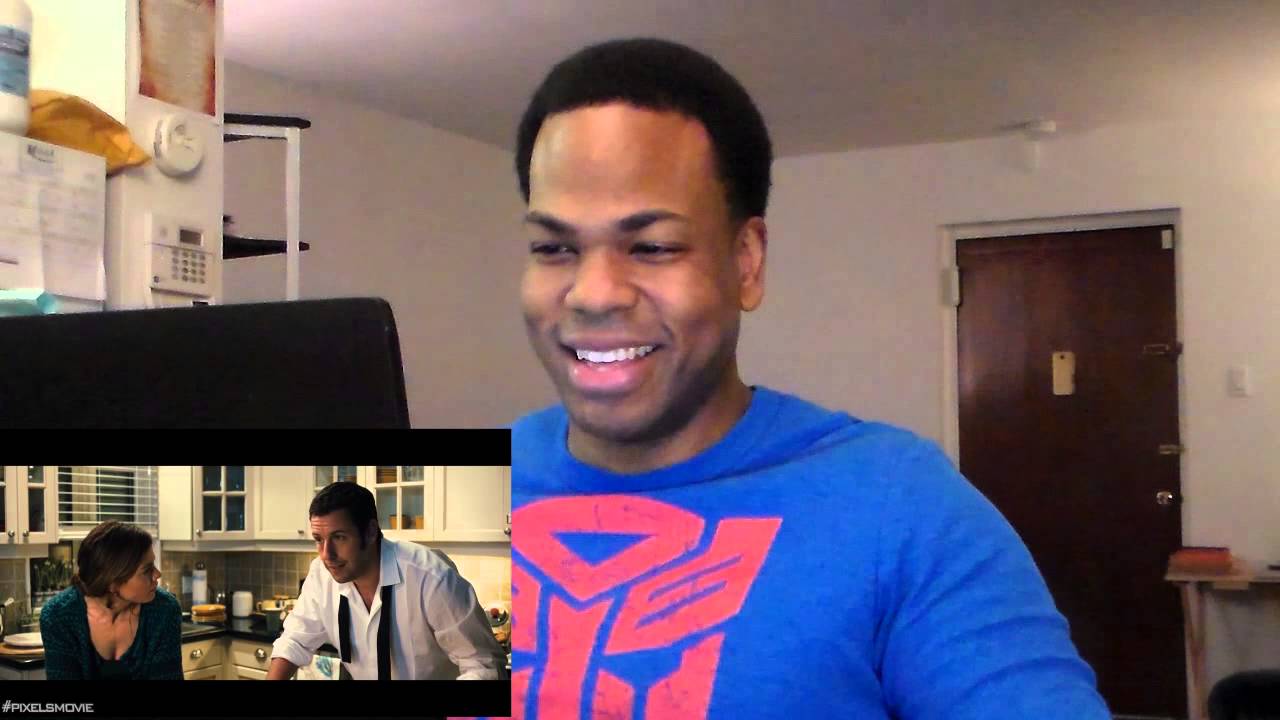 Pixels Trailer Reaction!!!