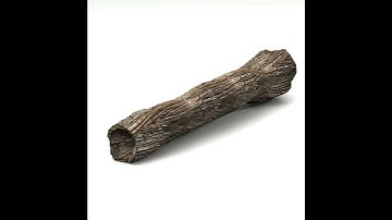 Hollow Trunk dead countryside stump outdoor outside 3D model from CGTrader.com