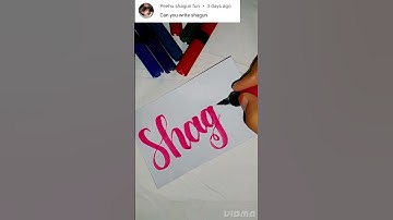 Shagun#calligraphy#satisfying#brushpen#namestatus#doms#art#diy#creative#shagun#bts#ytshorts