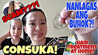 CONSUKA HAIR TREATMENT! LEGIT O SCAM?! | HAIR TREATMENT AT HOME!!! || van batula