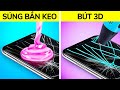 SÚNG BẮN KEO VS BÚT 3D! THỦ THUẬT & ĐỒ THỦ CÔNG CỰC HAY