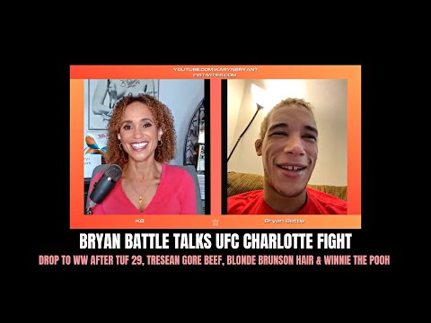 UFC Charlotte's Bryan Battle On Hometown Fight, Drop to WW After TUF 29 Win & Blonde Brunson Hair!